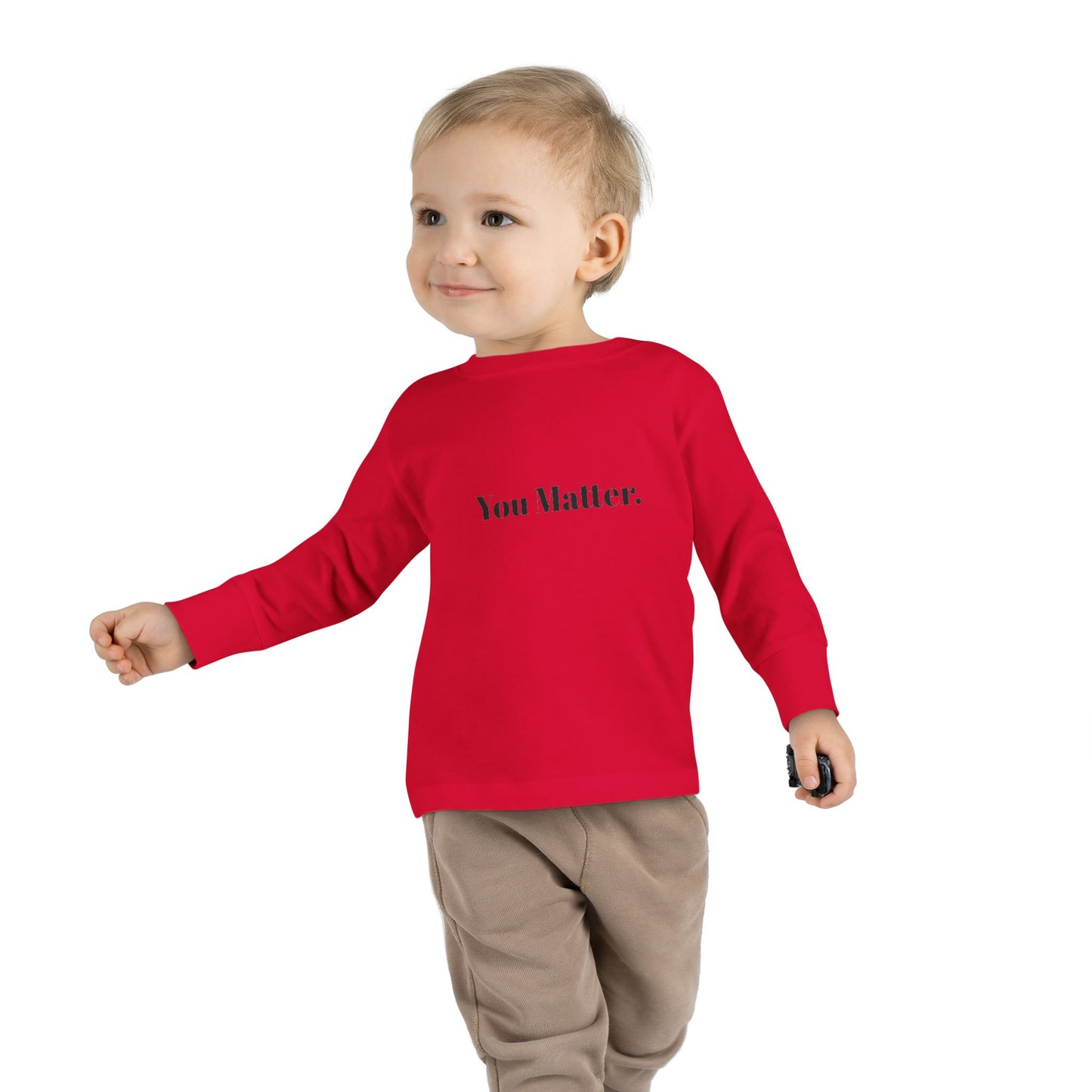 StayAlive™️ You Matter Toddler Long Sleeve Tee