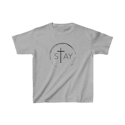 🆕 StayAlive™️ with Cross Kids Heavy Cotton™ Tee