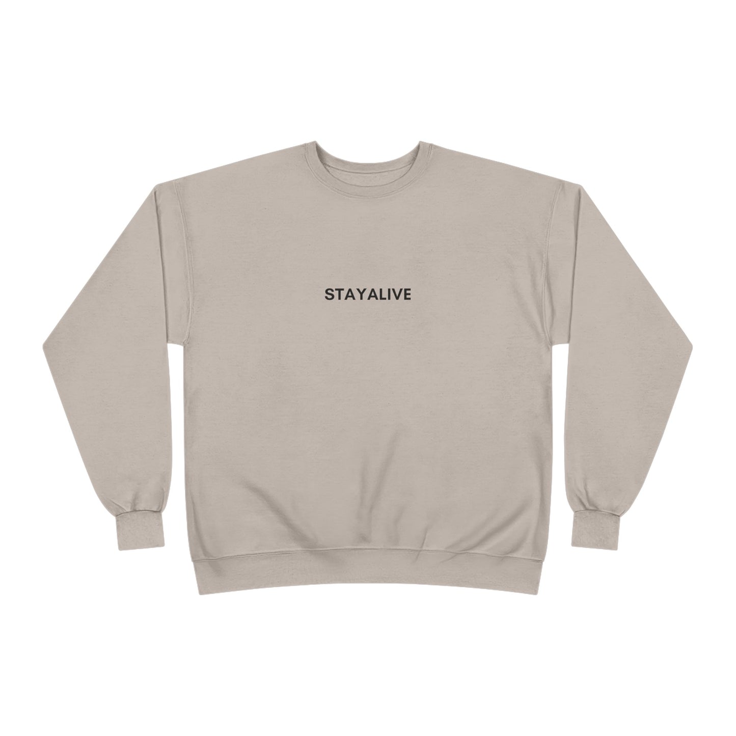 🆕 StayAlive™️ Faith EcoSmart® Crewneck Sweatshirt Unisex