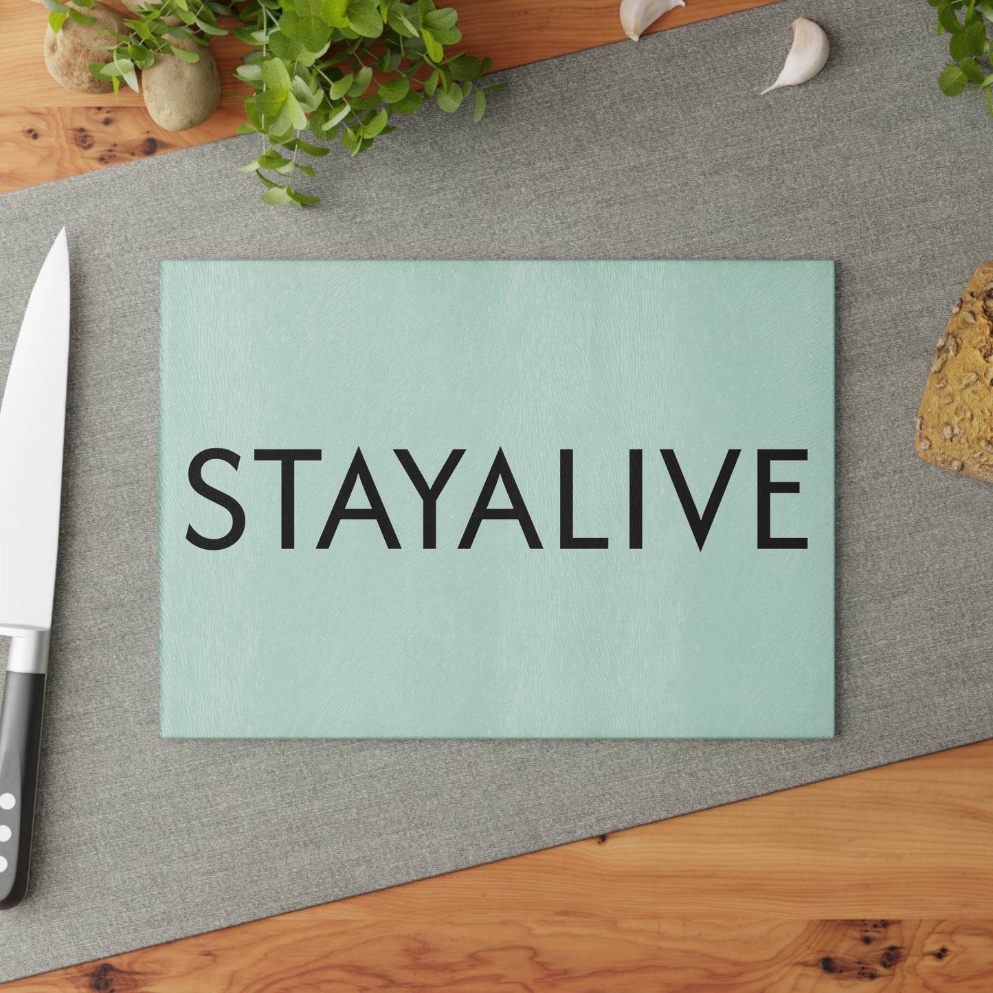 StayAlive™️ Glass Cutting Board